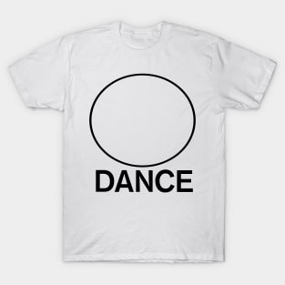 Round DANCE BLK T-Shirt